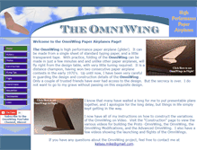Tablet Screenshot of omniwing.com